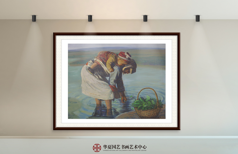 16孙永印作品16《母子》规格：100X80cm-2003年.jpg