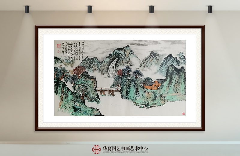 刘宁辉作品2《四面峭壁迭万重》规格：97X180cm.jpg
