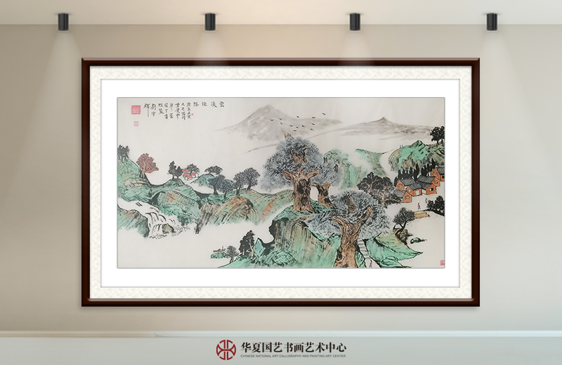 刘宁辉作品6《云溪渔隐》规格：97X180cm.jpg
