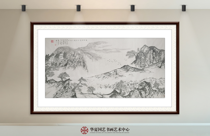 刘宁辉作品16《飞阁丹崖上 白云几度封》规格：120X240cm.jpg