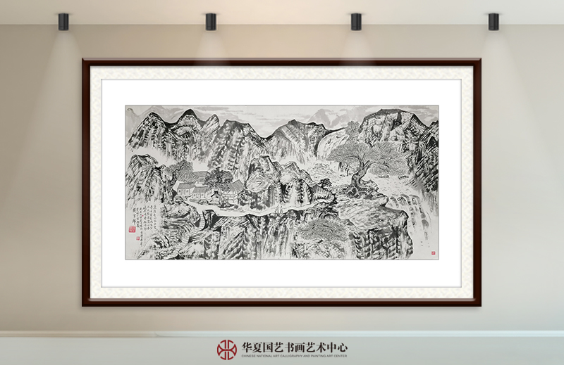 刘宁辉作品17《泉落青山出白云》规格：120X240cm.jpg