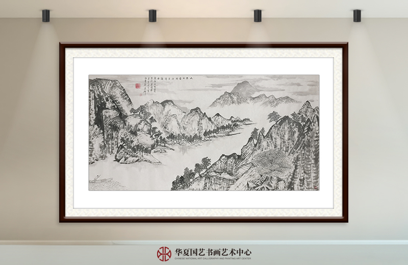 刘宁辉作品18《人在白云处 舟在清溪曲》规格：120X240cm.jpg