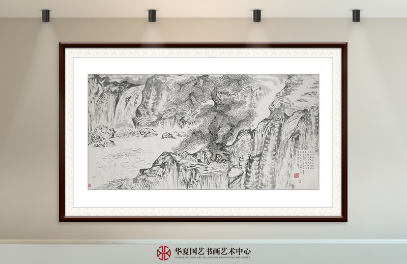 刘宁辉作品20《八月涛声吼清江》规格：120X240cm.jpg