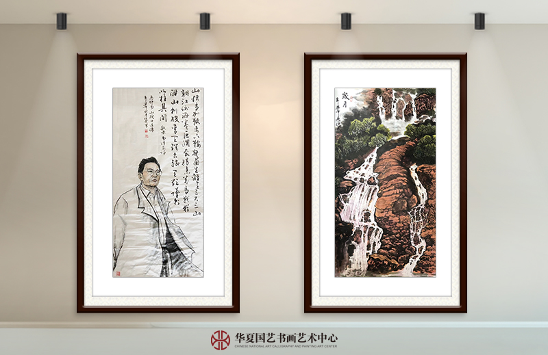 左  张传武作品《为钟南山院士造像》  右  张传武作品16《岁月》.jpg