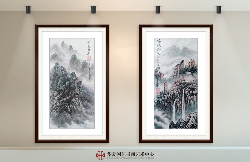 左  刘开豪作品《紫气东来》  右  刘开豪作品《锦绣山河》.jpg