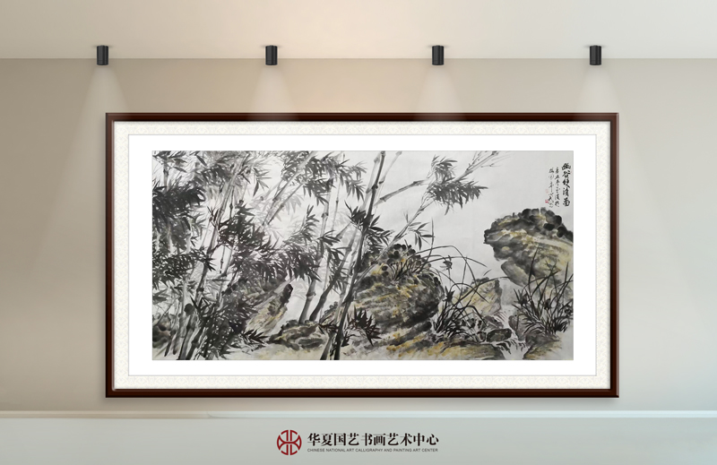 24-黄少武作品24《幽谷双清图》.jpg