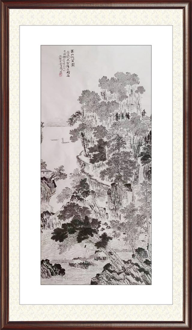 孔苦奔作品5《蜀山栈道图》.jpg