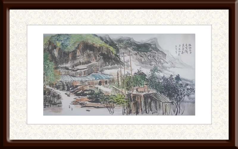 袁陆华作品4《海纳石业写生》--规格：80×150cm.jpg