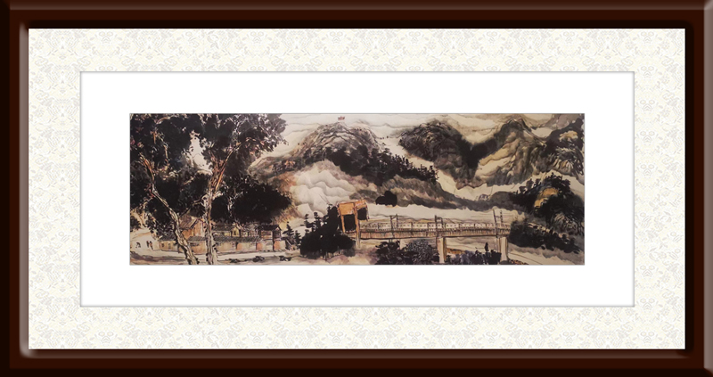 袁陆华作品6《凤仪朝晖》--规格：80×180cm.jpg