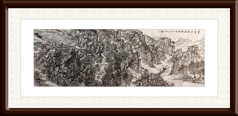 任纪成作品4《翠谷山居春游图》.jpg