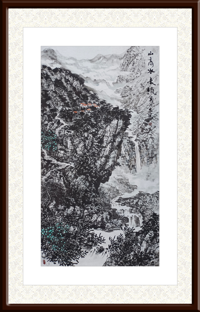 任纪成作品8《山高水长流》.jpg