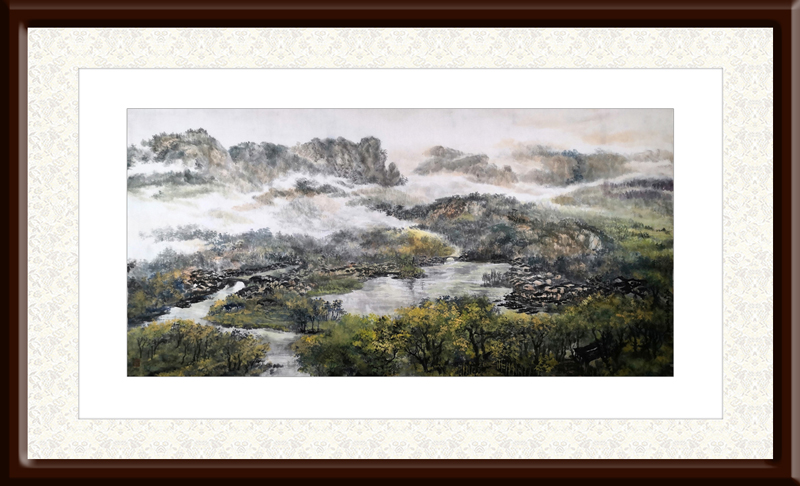 盛絜作品7《家园》--规格：136×68cm.jpg