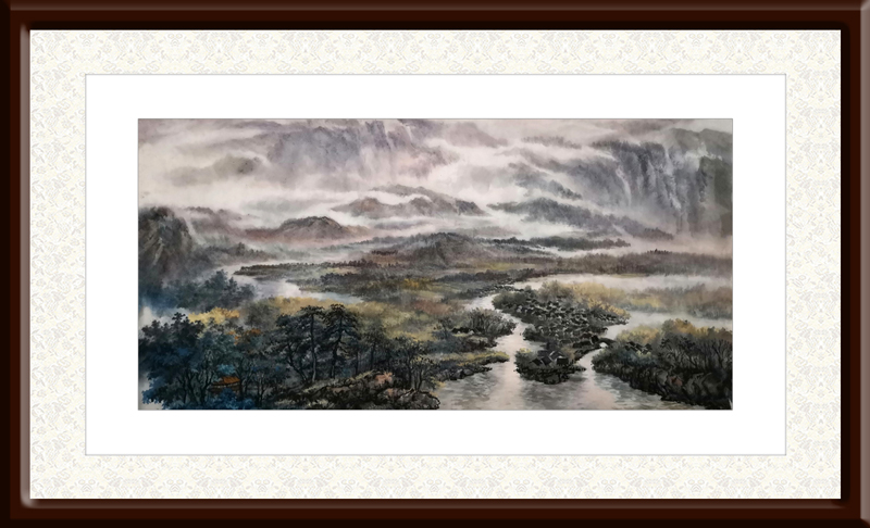 盛絜作品9《大好河山》--规格：165×94cm.jpg