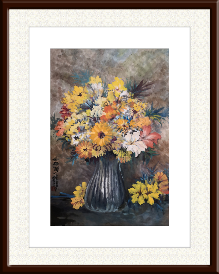 盛絜作品《和平花》尺寸：（46x68）.jpg