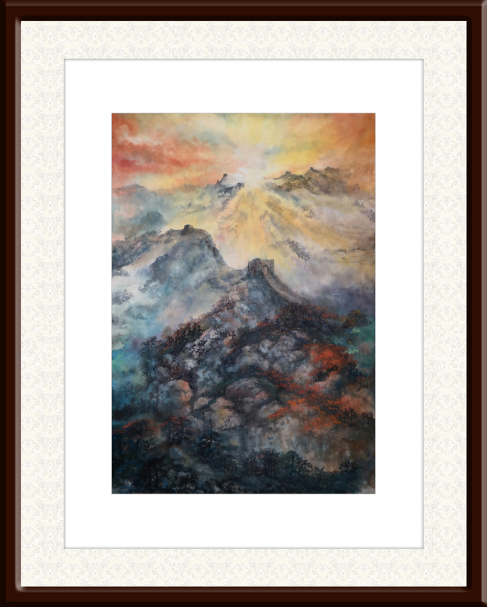 盛絜作品《雄立东方》尺寸：（80x110）.jpg