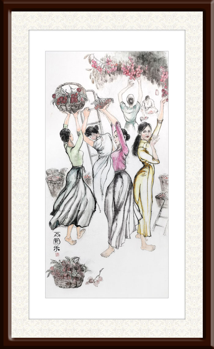 司徒惠霞作品6《荔园乐》.jpg
