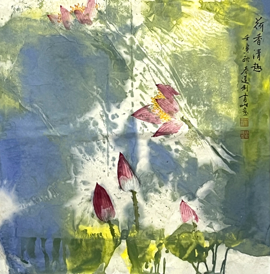 徐震时作品3《荷香清趣》（与董春莲合作）.jpg