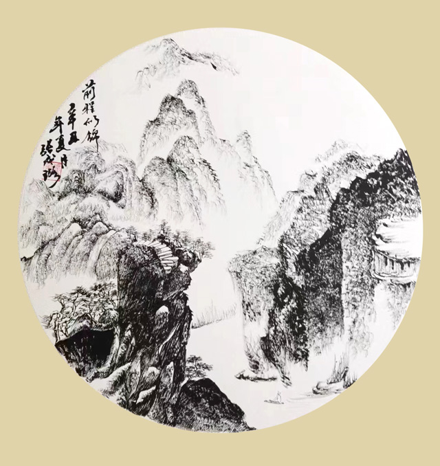 张成璐作品6《前程似锦》.jpg