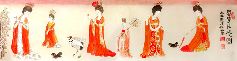刘润香作品9《簪花仕女图》.jpg