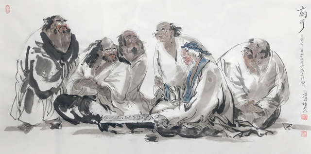于信强作品7《高手》.jpg