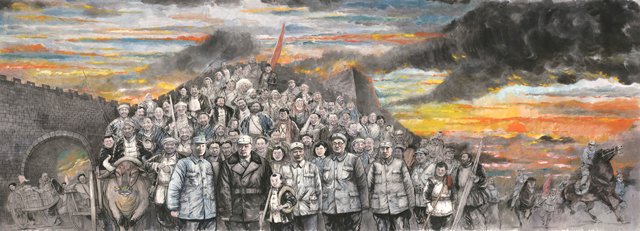 于信强作品8《人民的胜利》.jpg