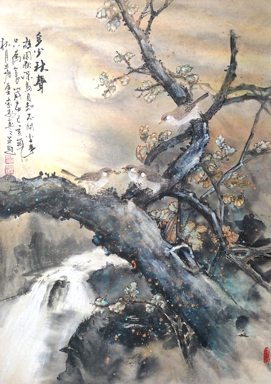 1681715455996258.jpg 李万作品4《多少秋声》70x50cm-12万.jpg