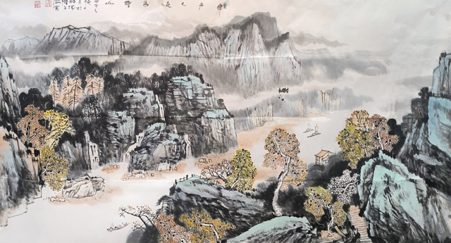 陈子海作品2《轻舟已过万重山》.jpg