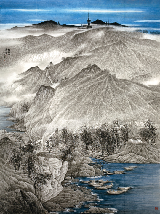 王继平作品10《梧桐山神韵》.jpg