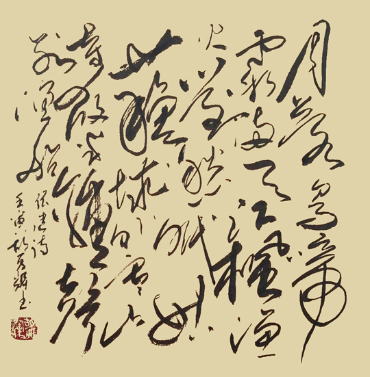 胡勇辉作品2--唐-张继《枫桥夜泊》.jpg