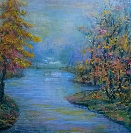 沈光宇作品《深秋晨雾》.jpg