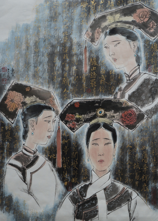 李士良国画《清风》68X50cm2022.JPG