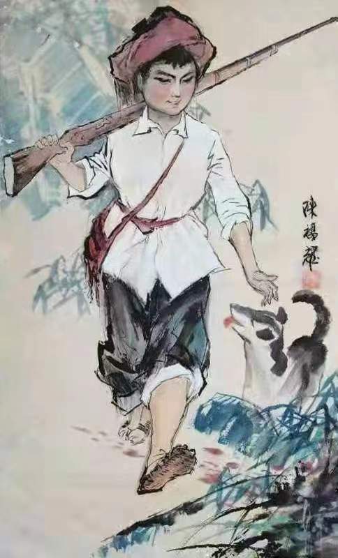 陈福耀作品4《出征》.jpg