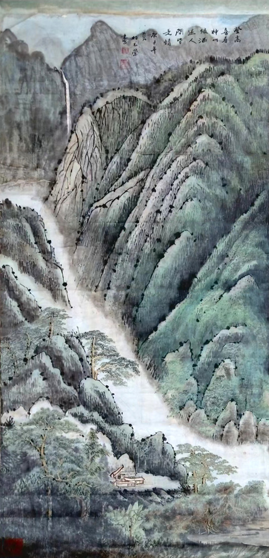 林尤荣作品3《登高喜看神州绿--洒遍人间皆是情》.jpg