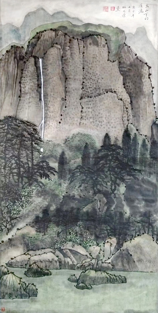 林尤荣作品6《大山下的溪流》.jpg