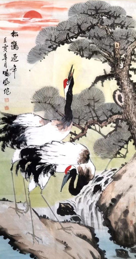 孙晓凤作品6《松鹤延年》.jpg