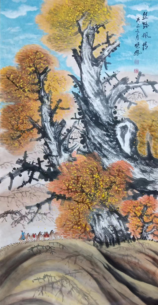 孙晓凤作品7《丝路风情》.jpg