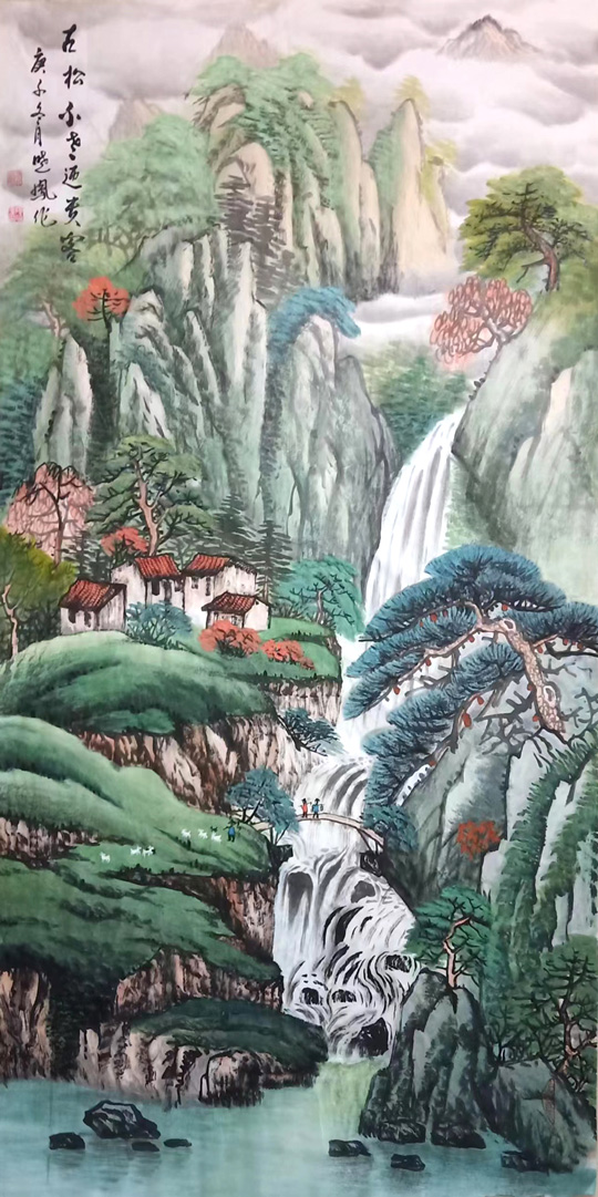孙晓凤作品8《青松不老迎贵客》.jpg