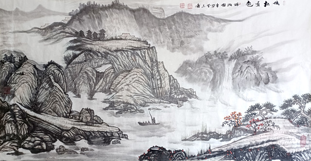 李瑞强作品2《侠红秀色》.jpg