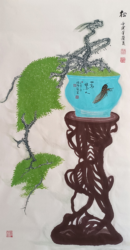 李瑞强作品10《松》.jpg