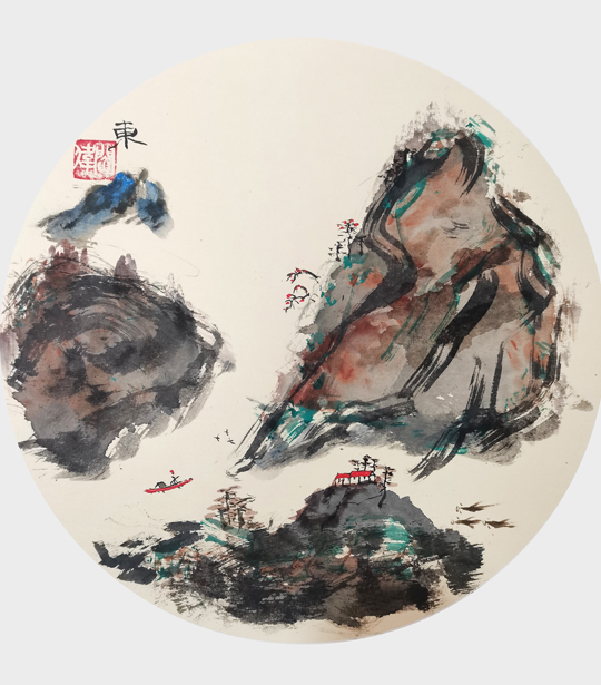 阎伟作品9《东》.jpg