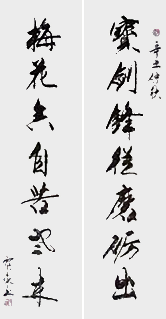 韦震东作品2《宝剑锋从磨砺出 梅花香自苦寒来》.jpg