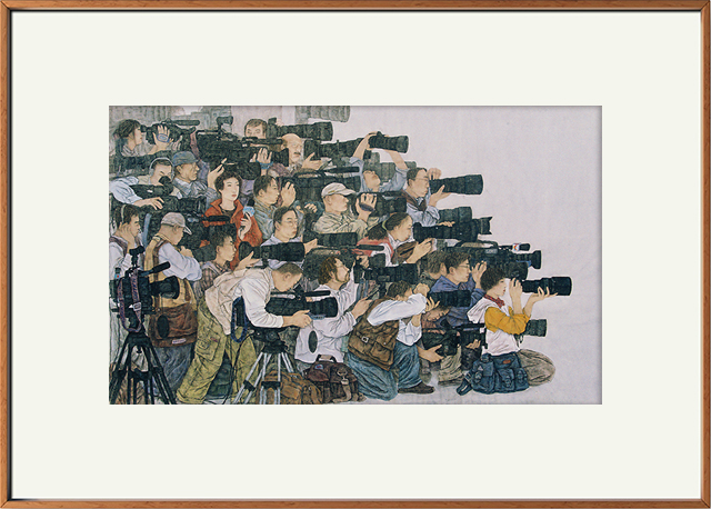 丁晓东作品3《聚焦》    180x200cm  2004年.jpg