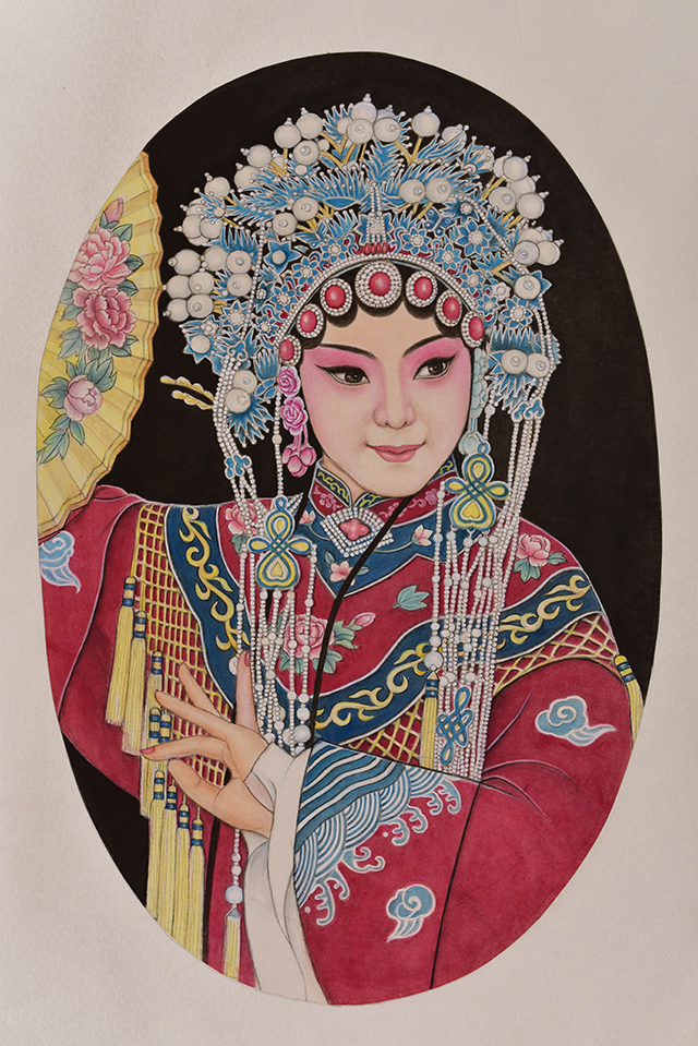 肖耀彩作品3《国粹》规格：73X48cm.JPG