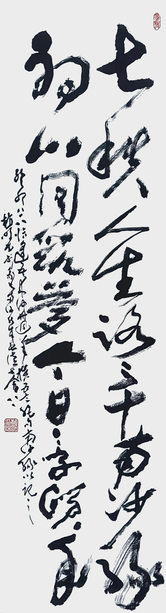 植明作品2--左右笔合书《自撰诗》.jpg
