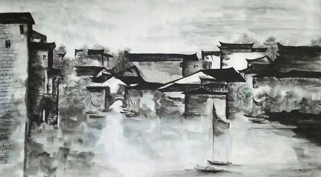 张成璐作品9《江南水乡》.jpg