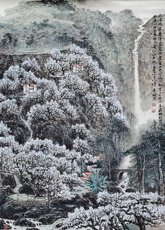 李仲民作品3《流芳香雪》.jpg