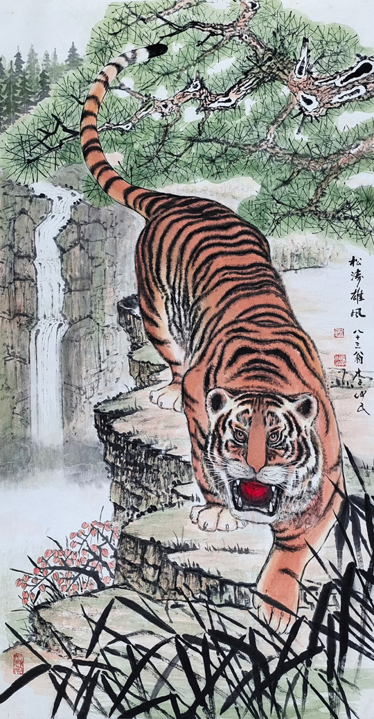 李仲民作品4《松涛雄风》.jpg