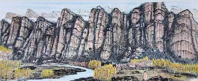 李仲民作品10《太行秋色》.jpg