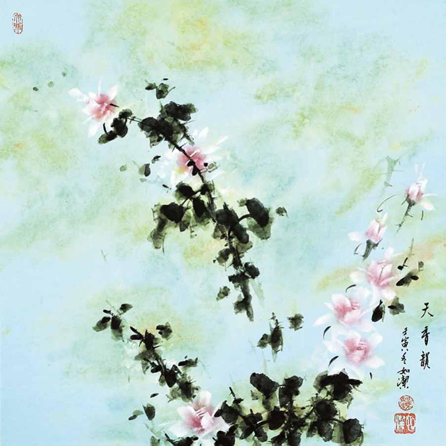 如洁作品7《天香韵》规格：43cmX43cm  2022 年.jpg