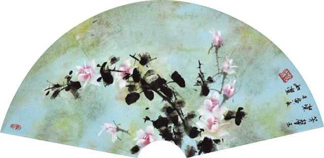 如洁作品9《芳馨玉洁》规格：27cmx64cm  2022 年 .jpg